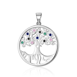 Beneto Slušivý stříbrný přívěsek Strom života AGH179 obraz