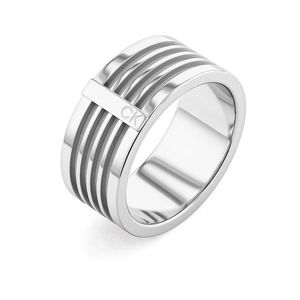Calvin Klein Moderní ocelový prsten pro muže Minimal 35000317 60 mm obraz