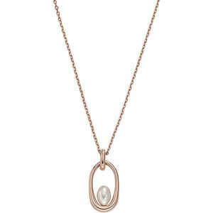 Skagen Nadčasový bronzový náhrdelník s perlou Agnethe SKJ1749791 obraz