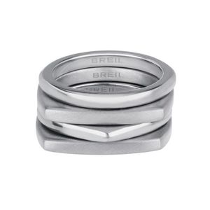 BREIL Moderní sada ocelových prstenů New Tetra TJ301 54 mm obraz