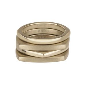 BREIL Moderní sada pozlacených prstenů New Tetra TJ302 54 mm obraz
