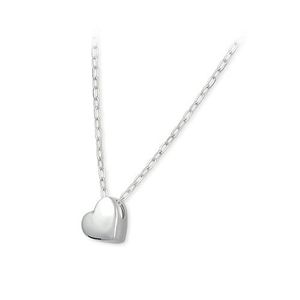 Brilio Silver Půvabný stříbrný náhrdelník Srdce 473 001 01761 04 obraz