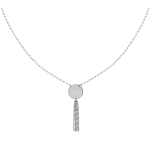 JVD Slušivý stříbrný náhrdelník SVLN0201XH20045 obraz