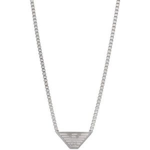 Emporio Armani Moderní ocelový náhrdelník s logem EGS2984040 obraz