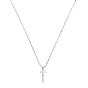 BREIL Stylový pánský náhrdelník s křížkem Light Row TJ3360 obraz