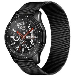 4wrist Milánský tah pro Samsung Galaxy Watch - Černý 22 mm obraz