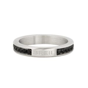 BREIL Stylový ocelový prsten se zirkony Light Row TJ336 60 mm obraz