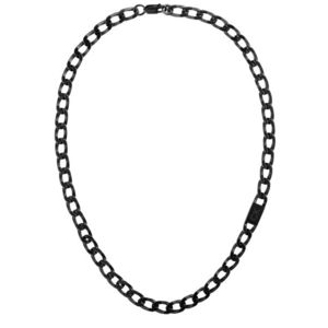 Calvin Klein Masivní pánský černý řetízek 35000253 obraz