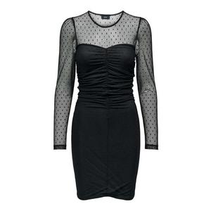 Jacqueline de Yong Dámské šaty JDYGABBY Regular Fit 15309493 Black S obraz