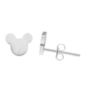 Troli Designové ocelové náušnice Mickey Mouse obraz