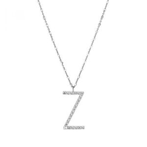 Rosato Stříbrný náhrdelník s přívěskem Z Cubica RZCU26 (řetízek, přívěsek) obraz