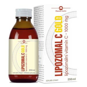 Pharma Activ Lipozomální vitamín C Gold 1000 mg 250 ml obraz