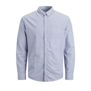 Jack&Jones Pánská košile JJEOXFORD Slim Fit 12182486 Cashmere Blue S obraz