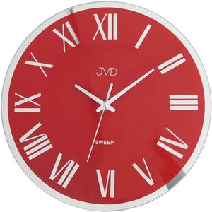 JVD Nástěnné skleněné hodiny s tichým chodem NS22006.2 obraz