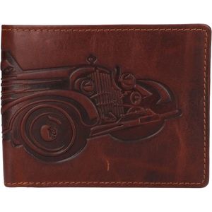 Lagen Pánská kožená peněženka 19179/M BRN CAR obraz