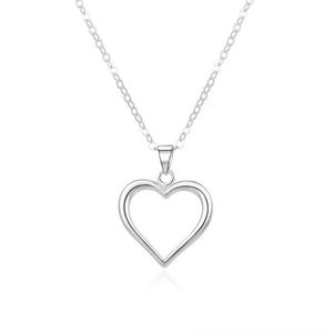 Beneto Romantický stříbrný náhrdelník AGS1013/47 (řetízek, přívěsek) obraz