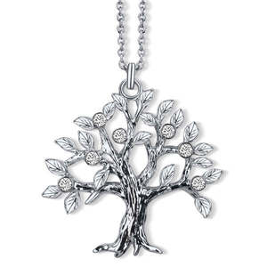 CRYSTalp Stylový náhrdelník Strom života Natural Tree of Life 30147.CRY.R obraz
