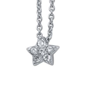 CRYSTalp Slušivý náhrdelník s krystaly Hvězdička 32115.R obraz