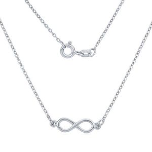 Silvego Stříbrný náhrdelník Infinity SMJN023WJ4ZT obraz