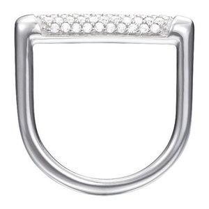 Esprit Moderní stříbrný prsten s krystaly ESRG92708A 53 mm obraz