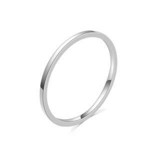 MOISS Minimalistický stříbrný prsten R0002020 45 mm obraz