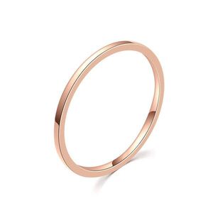 MOISS Minimalistický bronzový prsten R000199 57 mm obraz