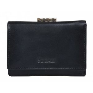 SEGALI Dámská kožená peněženka 870 black obraz