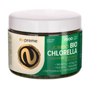 Nupreme Chlorella Jumbo 1 500 tablet BIO obraz