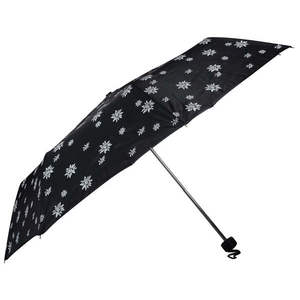 Doppler Dámský skládací deštník Special Mini Edelweiss 700065E02 Black obraz