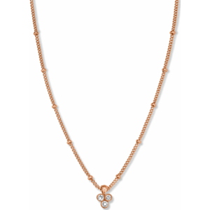 Rosefield Pozlacený náhrdelník s trojitým krystalem Swarovski Toccombo JTNTRG-J443 obraz