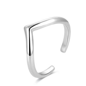 Beneto Minimalistický stříbrný prsten na nohu AGGF493 obraz