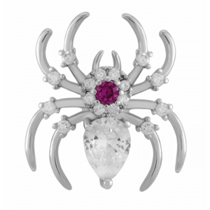 Troli Nadčasová brož ve tvaru pavouka s krystaly KS-225 obraz