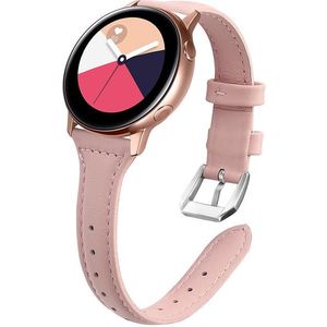 4wrist Slim kožený řemínek pro Samsung Galaxy Watch 6/5/4 - Pink obraz