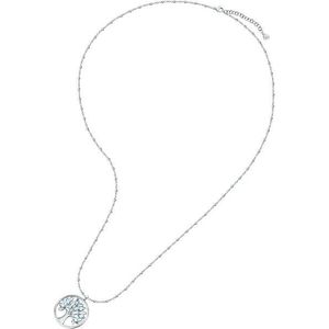 Morellato Půvabný ocelový náhrdelník s modrými krystaly Strom života Vita SAUD01 obraz