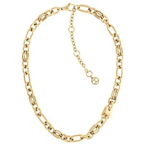Tommy Hilfiger Masivní náhrdelník z pozlacené oceli Contrast Link Chain 2780784 obraz