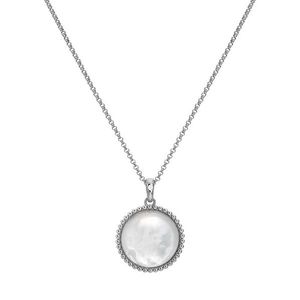 Hot Diamonds Stříbrný náhrdelník s diamantem a perletí Most Loved DP922 obraz