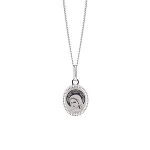 Preciosa Stříbrný náhrdelník s medailonkem Panna Marie 6154 00 obraz