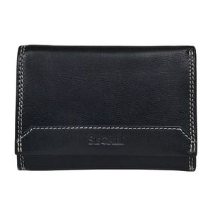 SEGALI Dámská kožená peněženka 7023 Z black obraz