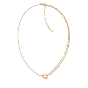 Calvin Klein Elegantní pozlacený náhrdelník Sculptured Drops 35000081 obraz