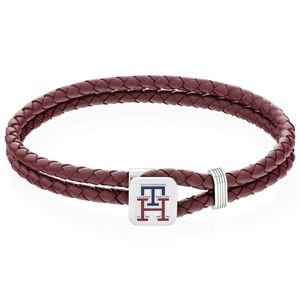 Tommy Hilfiger Slušivý kožený náramek Monogram 2790533 obraz