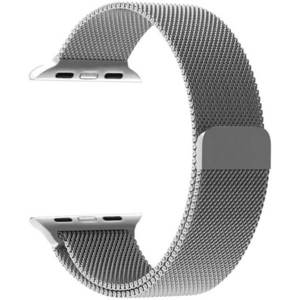 4wrist Ocelový milánský tah pro Apple Watch - Stříbrný 38/40/41 mm obraz