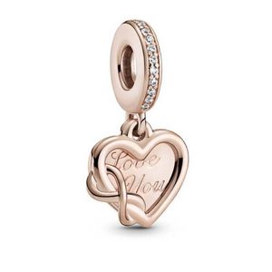 Pandora Romantický bronzový přívěsek ve tvaru srdce Rose 789369C01 obraz