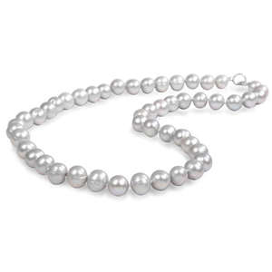 JwL Luxury Pearls Náhrdelník s pravými šedými perlami JL0288 obraz