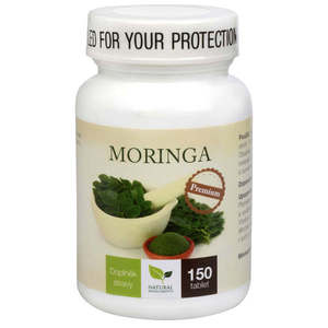 Natural Medicaments Moringa Premium 150 tbl. obraz