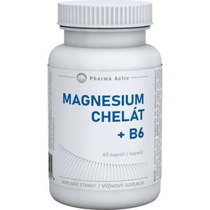 Pharma Activ Magnesium chelát + B6 60 kapslí obraz