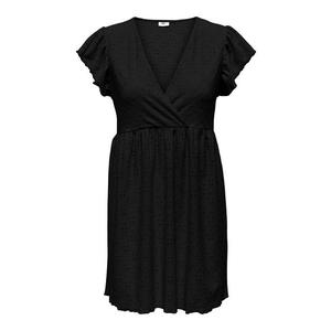 Jacqueline de Yong Dámské šaty JDYCATHINKA Loose Fit 15288288 Black M obraz