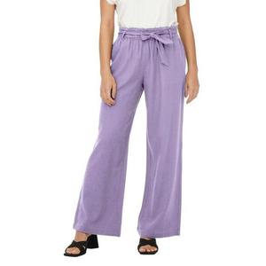 Jacqueline de Yong Dámské kalhoty JDYSAY Loose Fit 15254626 Purple Rose 36 obraz