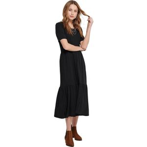 Jacqueline de Yong Dámské šaty JDYDALILA Loose Fit 15195291 Black XS obraz