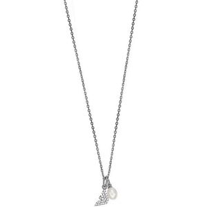 Emporio Armani Stylový stříbrný náhrdelník se zirkony EG3574040 obraz