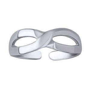 Silvego Stříbrný prsten na nohu Infinity Ursula PRM11662R obraz